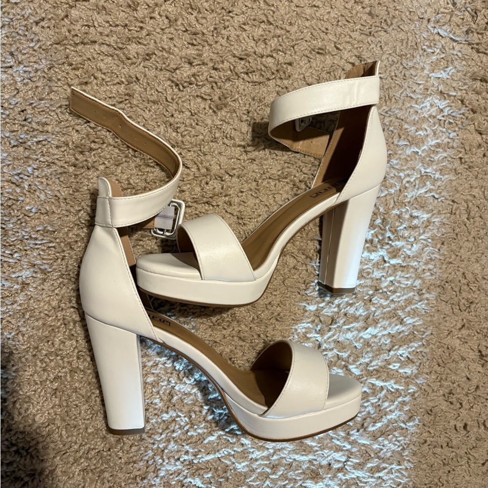 White Platform Sandals